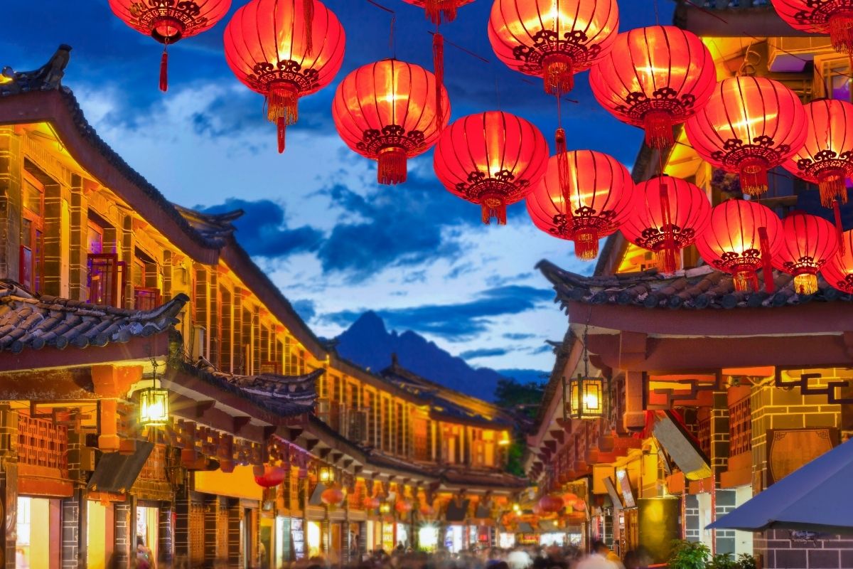 麗江古城街巷
