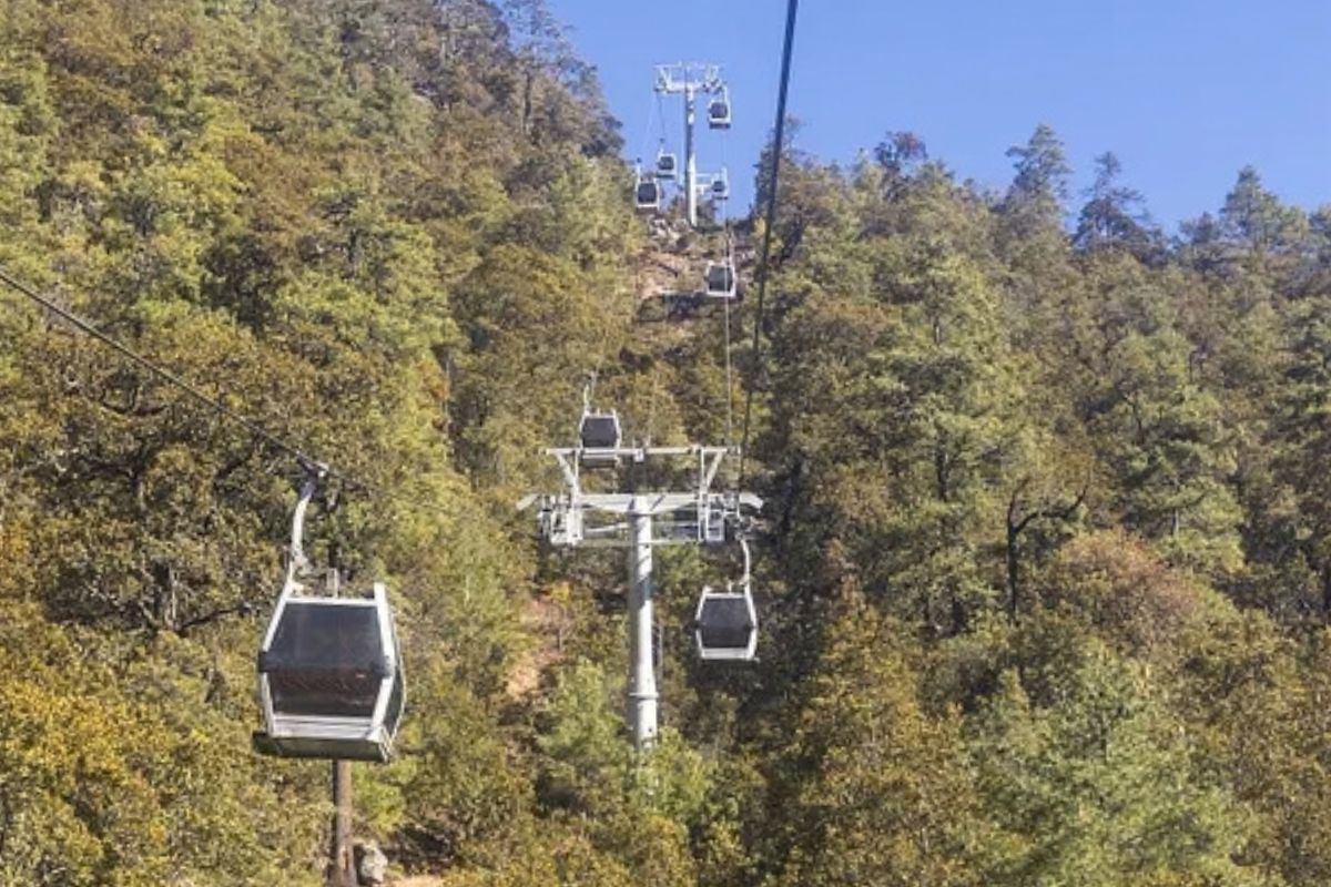 玉龍雪山雲杉坪纜車
